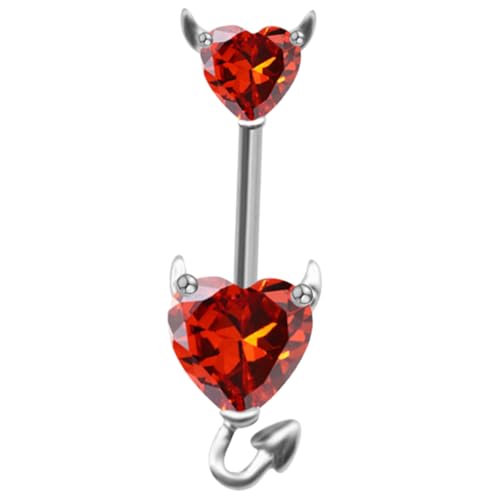 SOIMISS Zircon Bauchnabelpiercing Ring für Damen Hypoallergenes Körper Schmuckstück Elegantes Design mit Zirkonia für Besondere Anlässe Langanhaltend und Hautfreundlich SOIMISS Zircon Bauchnabelpiercing Ring für Damen Hypoallergenes Körper Schmuckstück Elegantes Design mit Zirkonia für Besondere Anlässe Langanhaltend und Hautfreundlich von SOIMISS