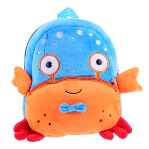 SOIMISS Entzückender Plüsch Junge Mädchen Rucksack Mit Tierdesign Für Kleinkindergarten Robust Und Langlebig Mit Verstellbarer Schnalle Für Schule Reisen Und Alltag von SOIMISS