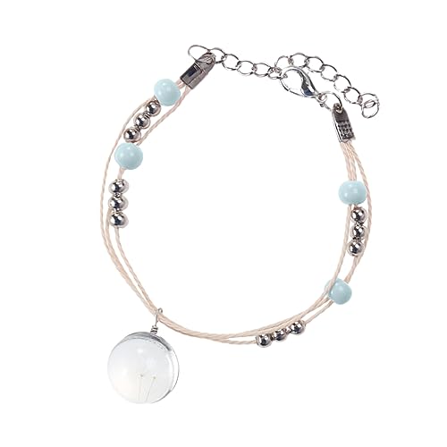 SOIMISS Modischer Damen-armreif Unsterbliches Armband Handgefertigt Getrocknetes Blumen-design von SOIMISS