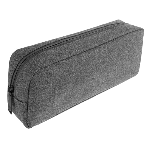 SOIMISS wasserdichte Kabeltasche aus Oxford Robuster Elektronik Organizer für Ladekabel Powerbank und Reisezubehör Großer Reise Cord Organizer mit Praktischem Mesh Fach Dunkelgrau von SOIMISS