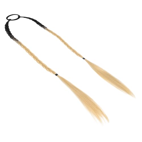 SOIMISS -zopfperücke Pferdeschwanz Lockig Verlängerung Mädchen Frauen Flechten Lange Geflochtene Perücke Hochtemperaturdraht von SOIMISS