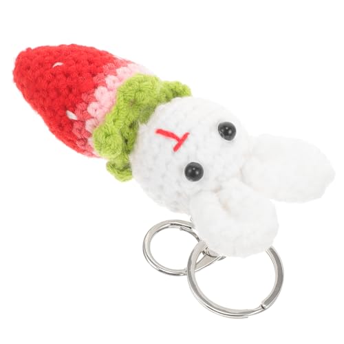 SOIMISS Knitted Rabbit Keychain Handgefertigter -Pendant Schlüsselanhänger Kaninchenform Für Taschen Und Schlüsselbund-Dekoration Kreative Und Süße Geschenkidee Für Jungen SOIMISS Knitted Rabbit Keychain Handgefertigter -Pendant Schlüsselanhänger Kaninchenform Für Taschen Und Schlüsselbund-Dekoration Kreative Und Süße Geschenkidee Für Jungen von SOIMISS