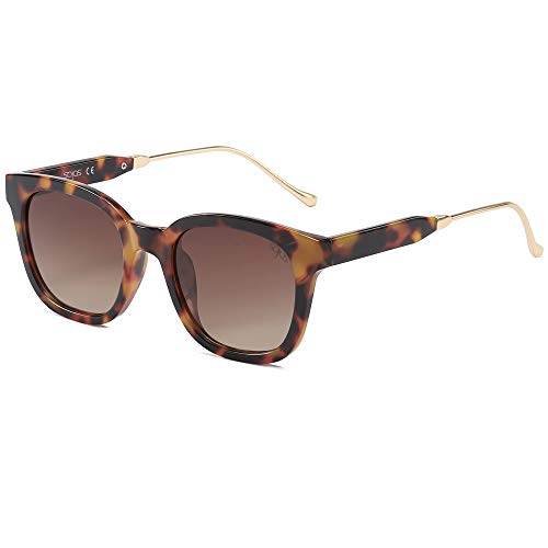 SOJOS Polarisiert Sonnenbrille Damen Herren Retro,Vintage Modern Trendy Quadratische Stylish Sonnenbrillen SJ2050 SOJOS Polarisiert Sonnenbrille Damen Herren Retro,Vintage Modern Trendy Quadratische Stylish Sonnenbrillen SJ2050 von SOJOS