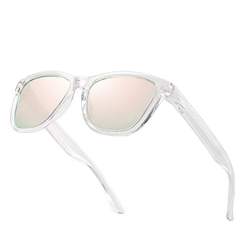 SOJOS Sonnenbrille Herren Damen Polarisierte,Klassische Rechteckig Sonnenbrille UV400 Schutz SJ2198 von SOJOS