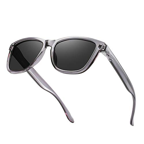 SOJOS Sonnenbrille Herren Damen Polarisierte,Klassische Rechteckig Sonnenbrille UV400 Schutz SJ2198 von SOJOS