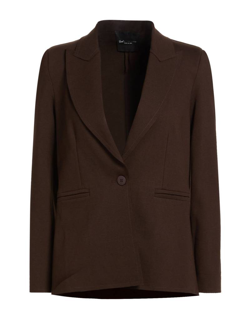 SOKO NI INAI Blazer Damen Schokobraun von SOKO NI INAI