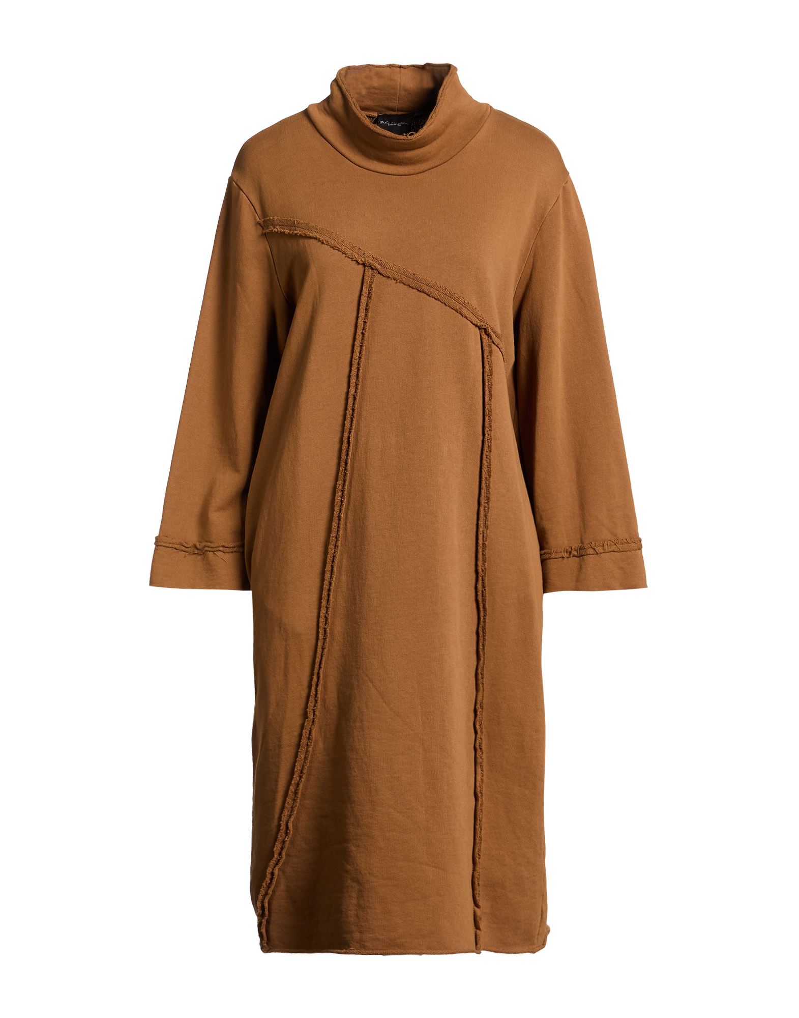 SOKO NI INAI Midi-kleid Damen Braun von SOKO NI INAI