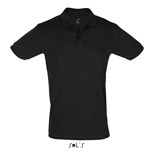 SOL´S Men´s Polo Shirt Perfect, Black, XL von SOL'S