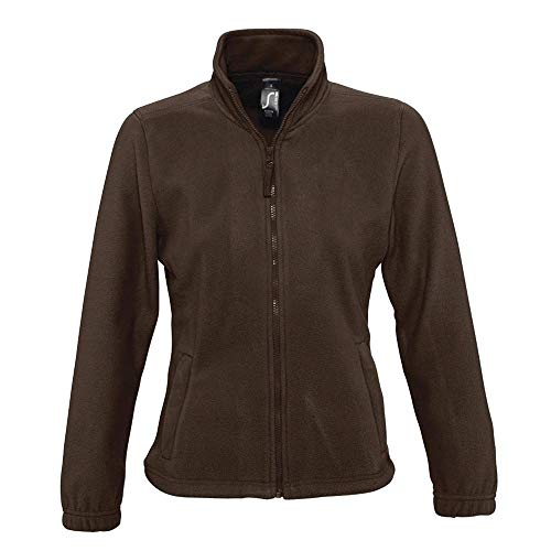 SOLS Damen Sol's North Women Fleece, Schokolade dunkel, S von SOL'S