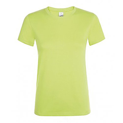 SOLS Damen Regent Kurzarm T-Shirt (2XL) (Apfel) von SOL'S