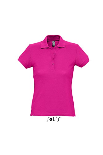SOLS Damen Sol's Passion Poloshirt, Fuchsia, S von SOL'S