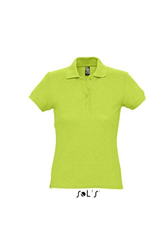 SOLS Damen Sol's Passion Poloshirt, Grüner Apfel, XXL von SOL'S