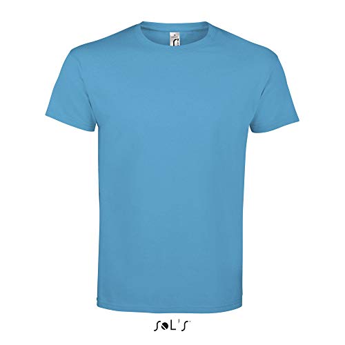 SOLS Herren Sol's Imperial T-Shirt, Aqua, L SOLS Herren Sol's Imperial T-Shirt, Aqua, L von SOL'S