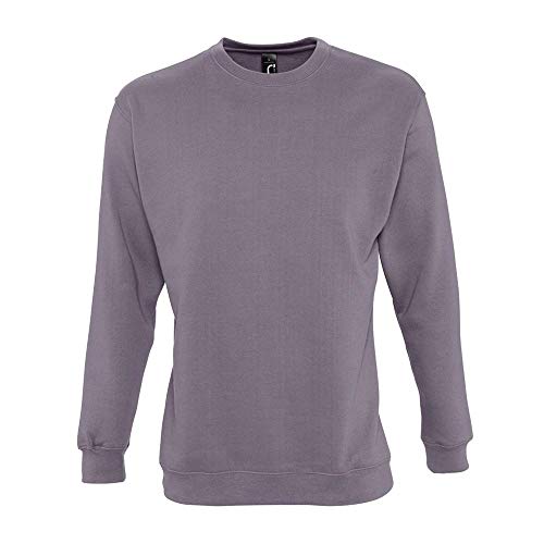 SOLS Sweatshirt New Supreme, Flannel Grey, L von SOL'S