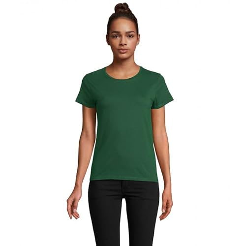 SOLS Damen Sol's Crusader T-Shirt, Flaschengrün (Verde Botella), L von SOL'S