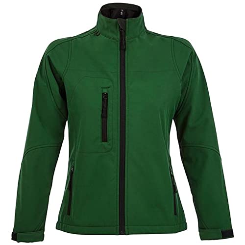 SOLS Damen Sol's Roxy Softshelljacke, Flaschengrün (Verde Botella), L von SOL'S