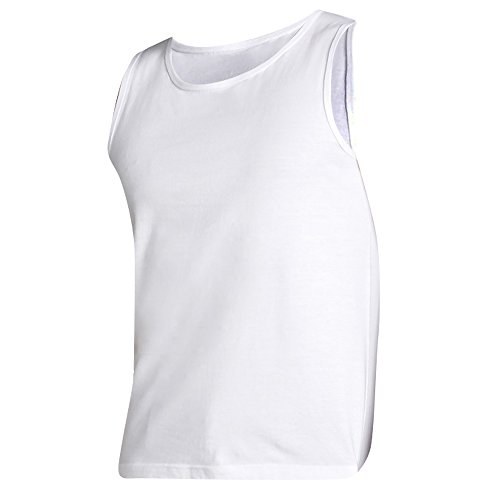 Sols Herren Justin Tank-Top/Top, ärmellos (M) (Weiß) von SOL'S