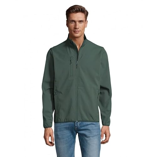 SOL'S Herren Radian Men Softshelljacke, Waldgrün, XXL von SOL'S