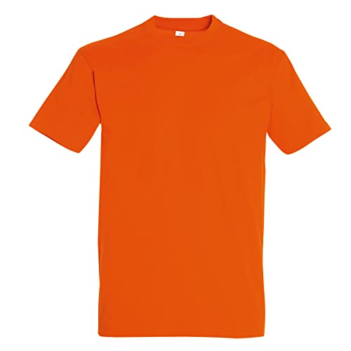 Sols Imperial – Herren-T-Shirt mit kurzen Ärmeln, Orange, XL von SOL'S