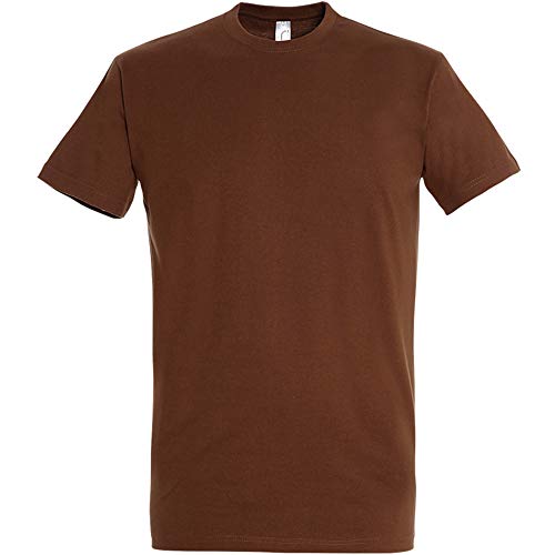 Sols Imperial – Herren-T-Shirt mit kurzen Ärmeln, braun, M von SOL'S