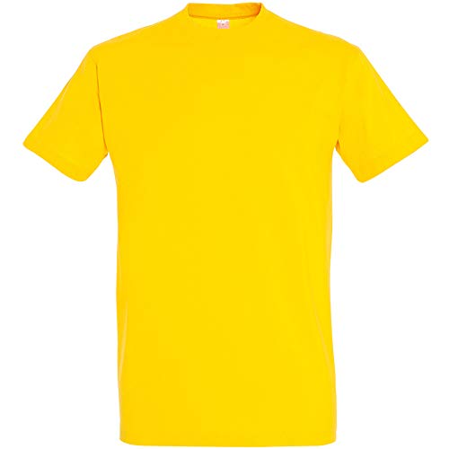 Sols Imperial – Herren-T-Shirt mit kurzen Ärmeln, gold, 56 von SOL'S
