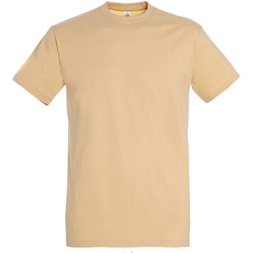 Sols Imperial – Herren-T-Shirt mit kurzen Ärmeln, sand, L von SOL'S