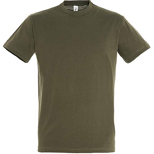 Sols Regent Herren T-Shirt, Kurzarm (XL) (Armee) von SOL'S