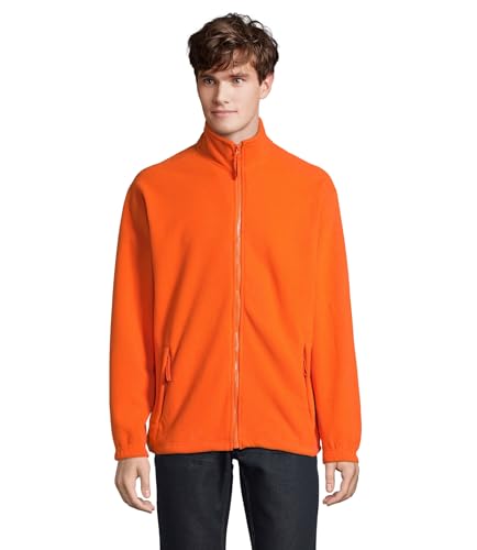 Sol's Herren North Fleecejacke, Orange, XL von SOL'S