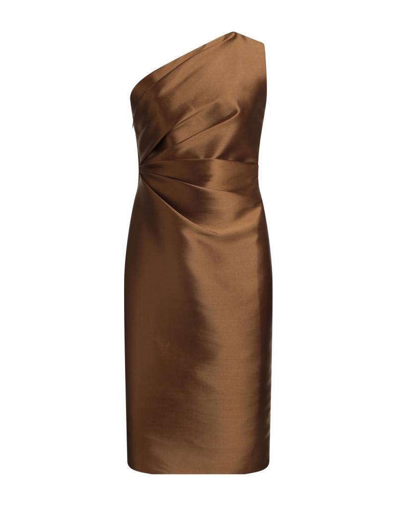 SOLACE LONDON Midi-kleid Damen Bronze von SOLACE LONDON
