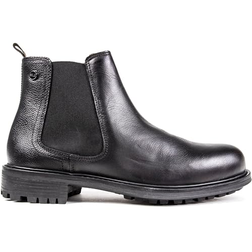 SOLE Herren Alma Chelsea Chelsea-boots Stiefel Schwarz 44 EU von SOLE