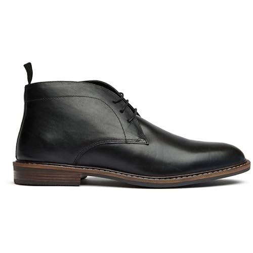SOLETRADER Mens Chuck Chukka Boots Black von SOLE
