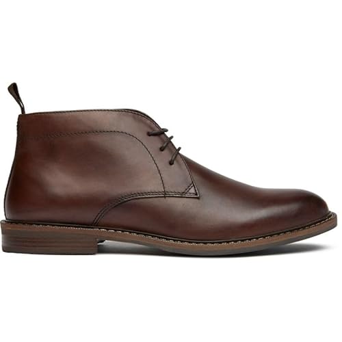 SOLETRADER Mens Chuck Chukka Boots Brown von SOLE