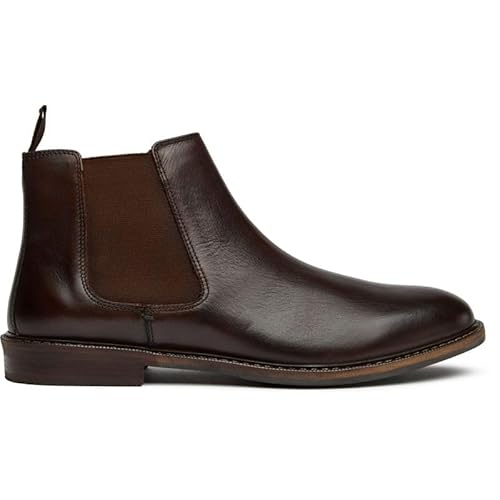 SOLETRADER Mens Steve Chelsea Boots Brown von SOLE