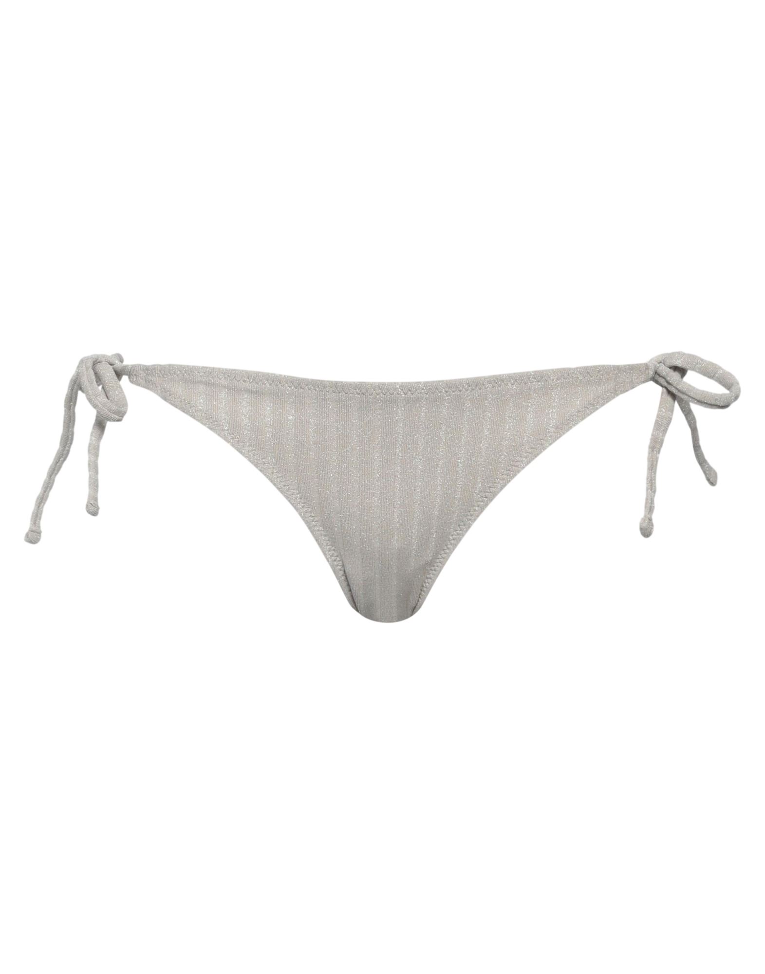 SOLID & STRIPED Bikinislip & Badehose Damen Silber von SOLID & STRIPED