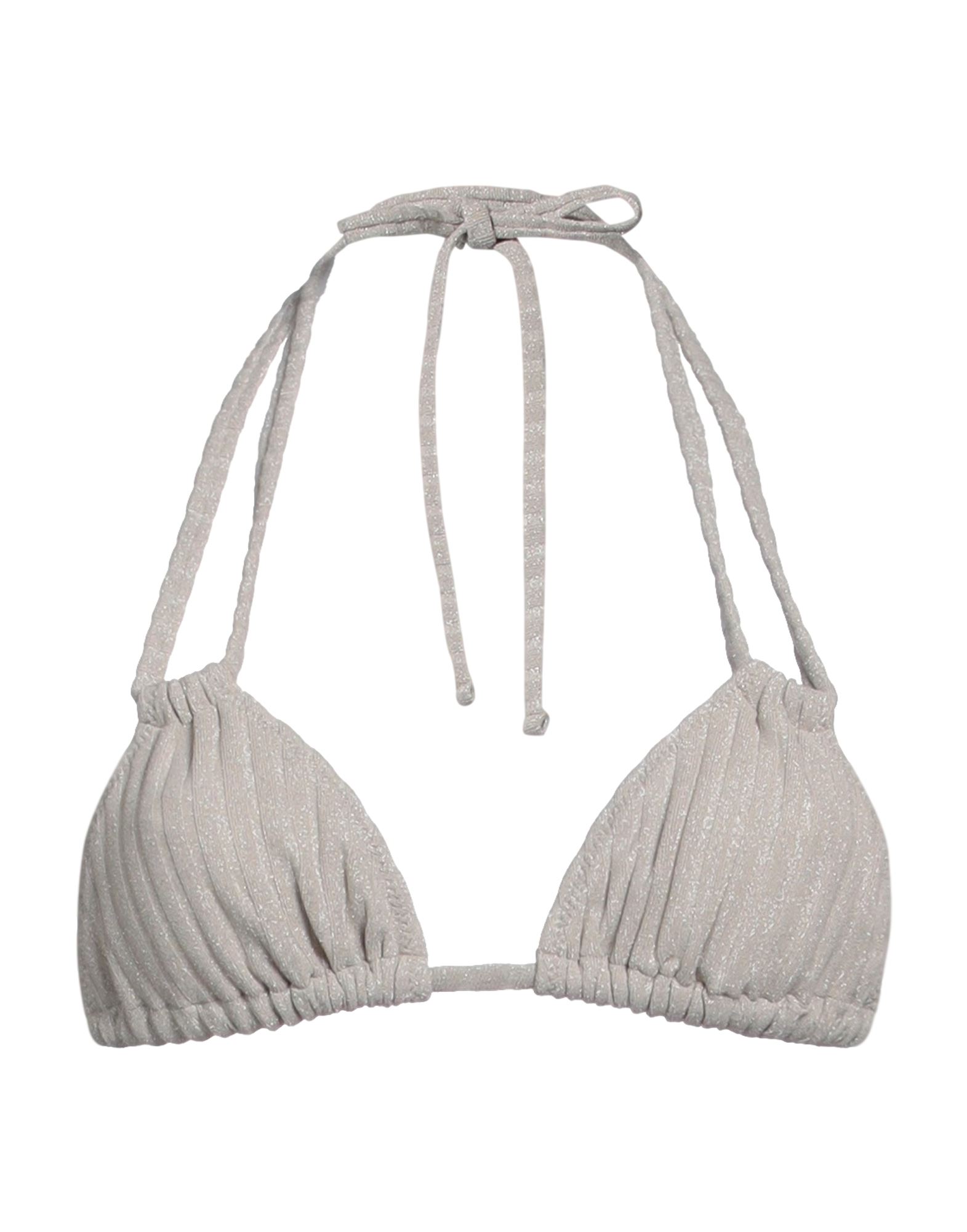 SOLID & STRIPED Bikini-oberteil Damen Silber von SOLID & STRIPED