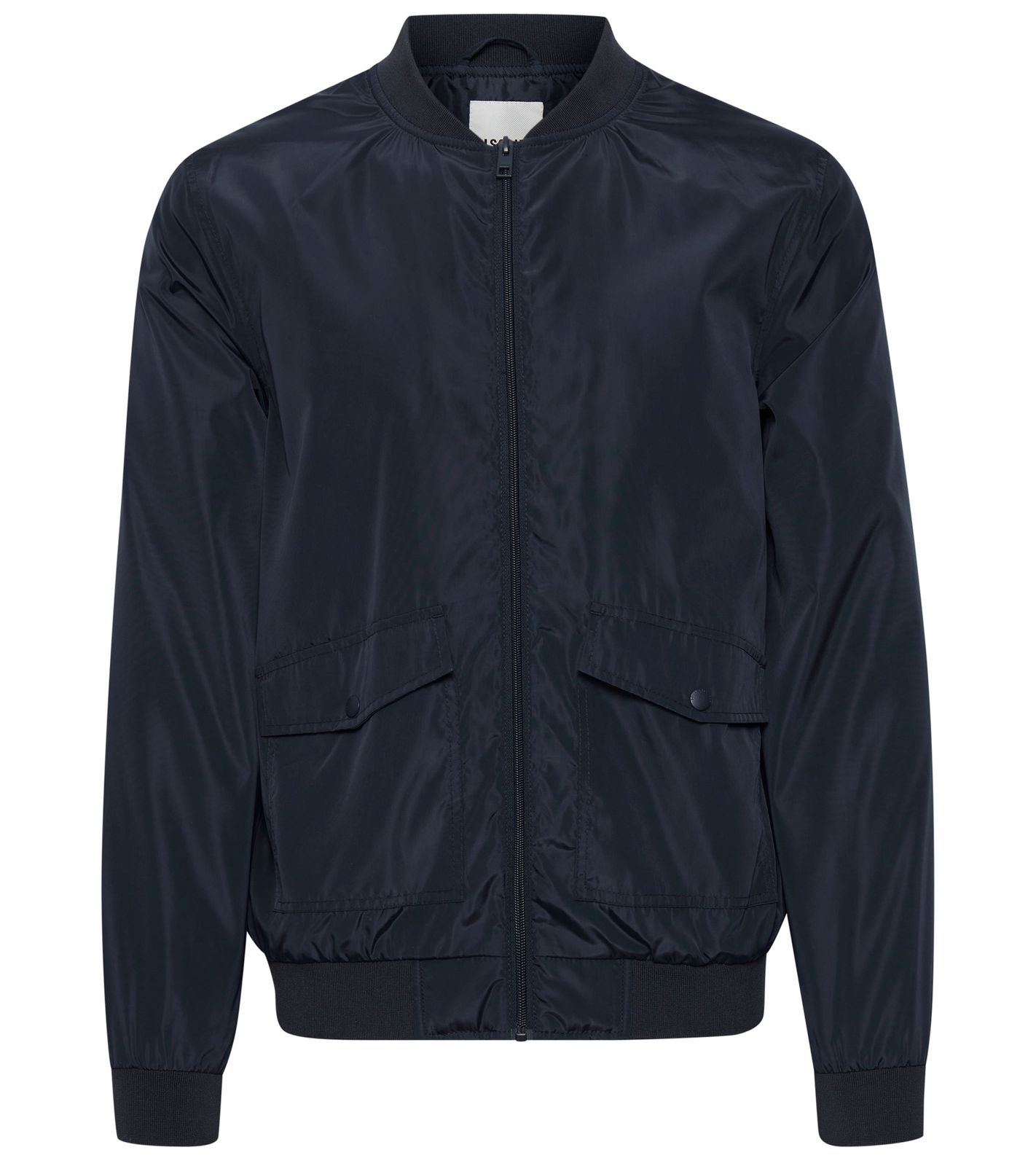 !SOLID Arlo Herren Bomber-Jacke mit aufgesetzten Taschen Übergangs-Jacke 21300586 ME 194010 Blau von SOLID