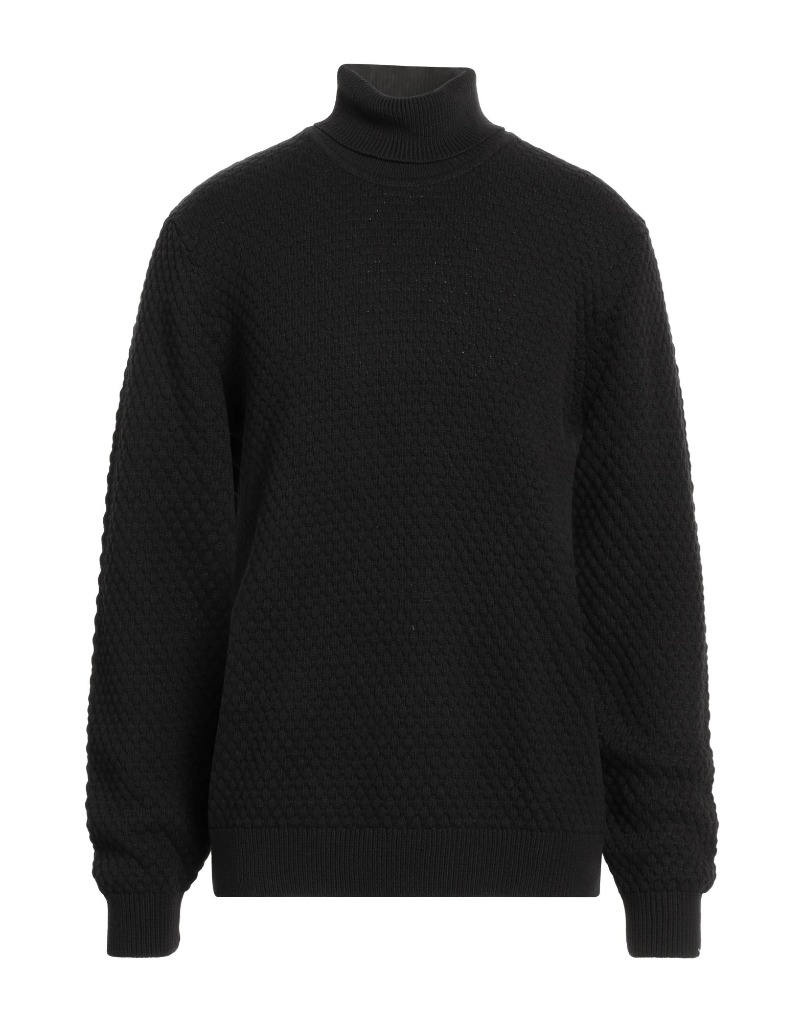 !SOLID Rollkragenpullover Herren Schwarz von !SOLID