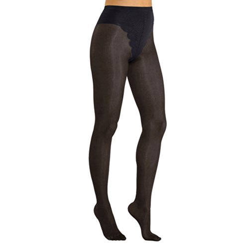 SOLIDEA Damenstrumpfhose Naomi 70 Abgestufte Kompression 12/15 mmHg (Schwarz, 46) von SOLIDEA