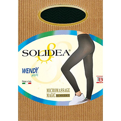 SOLIDEA Frau Leggings Wendy Maxi Vorbeugende Abgestufte Kompression (Mokka, 38) von SOLIDEA