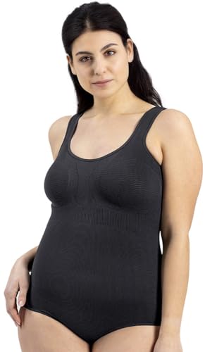 SOLIDEA Silver Wave Body Skin Body Tanktop Mikromassage Art.0617A5, Schwarz , XL von SOLIDEA