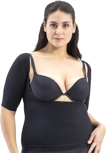 SOLIDEA Top mit Massagefunktion Silver Wave Top Curvy Art. 0623A5, Schwarz , 40 von SOLIDEA