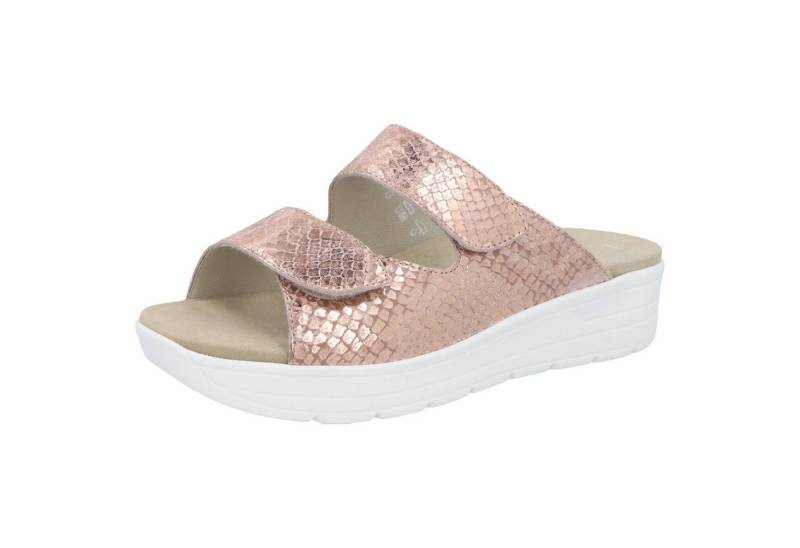 SOLIDUS Solidus Erwachsene Solidus Greta Pantolette Leder Klettschuh von SOLIDUS