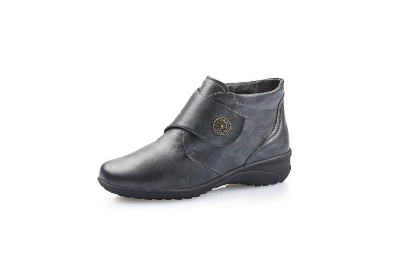 SOLIDUS Solidus weiblich Solidus Karo Stiefel Leder Klettschuh von SOLIDUS