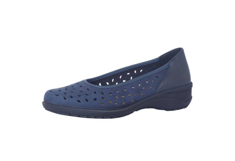 SOLIDUS Solidus Erwachsene Solidus Karo Slipper Leder Sneaker Ballerinas von SOLIDUS