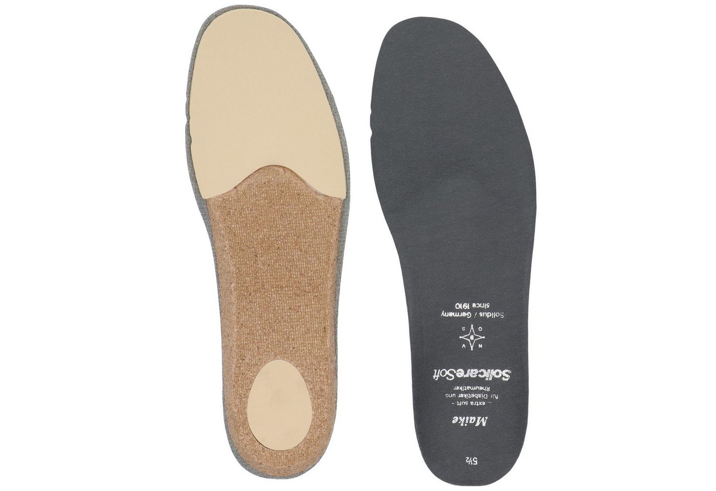 SOLIDUS orthopädische Schuheinlagen weiblich Einlagen Fussbett Maike Textil SOLIDUS orthopädische Schuheinlagen weiblich Einlagen Fussbett Maike Textil von SOLIDUS
