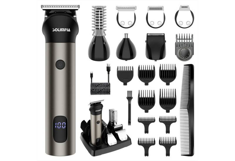 Scttomon Haar- und Bartschneider RFC5618, Multifunktionaler Trimmer 7-in-1 von Scttomon