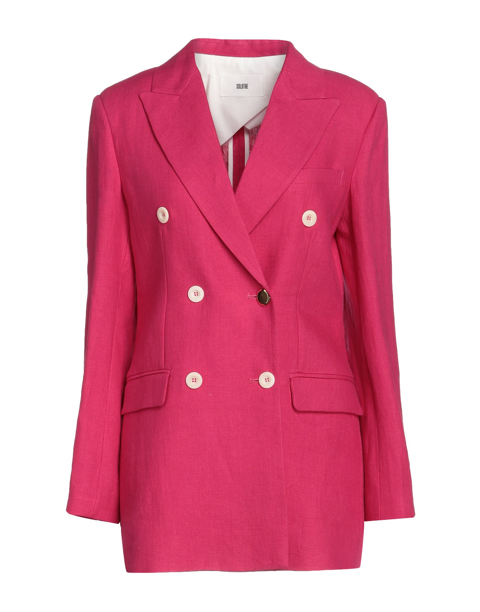 SOLOTRE Blazer Damen Fuchsia von SOLOTRE