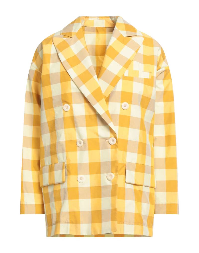 SOLOTRE Blazer Damen Gelb von SOLOTRE