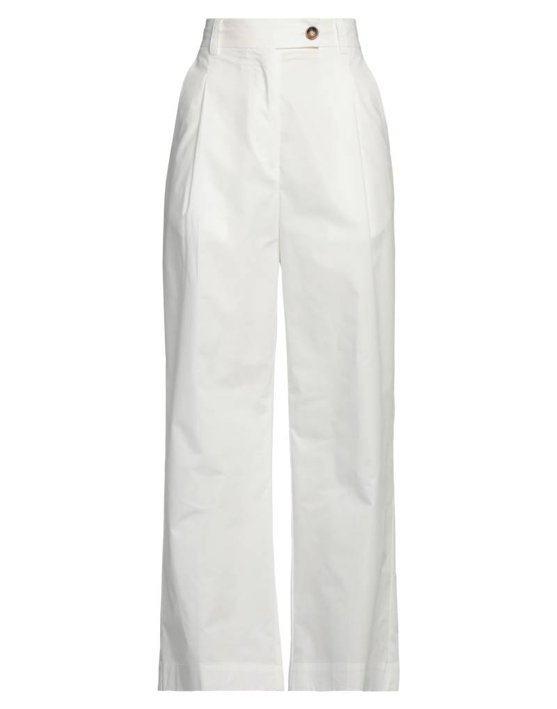 SOLOTRE Hose Damen Weiß von SOLOTRE