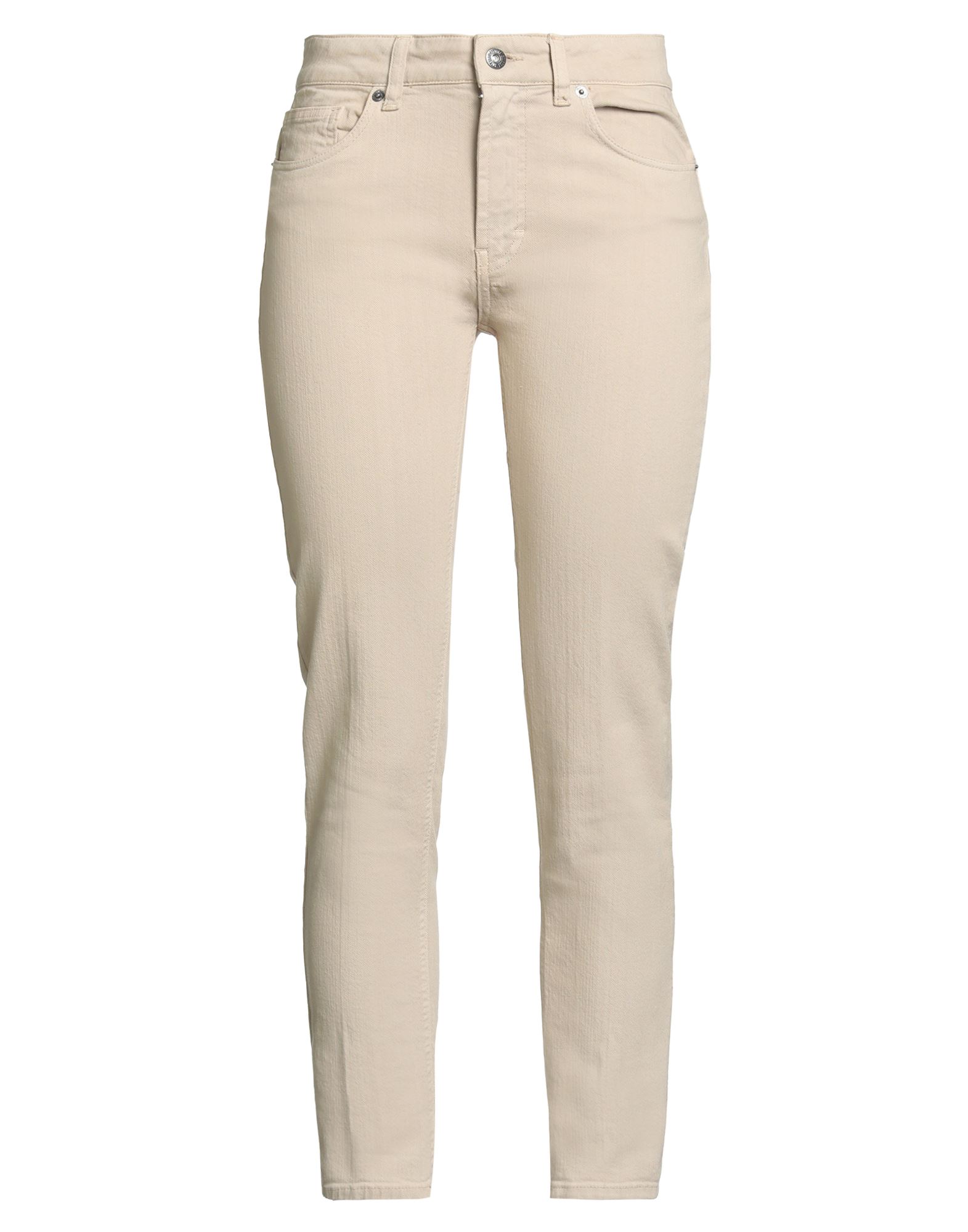 SOLOTRE Jeanshose Damen Beige von SOLOTRE